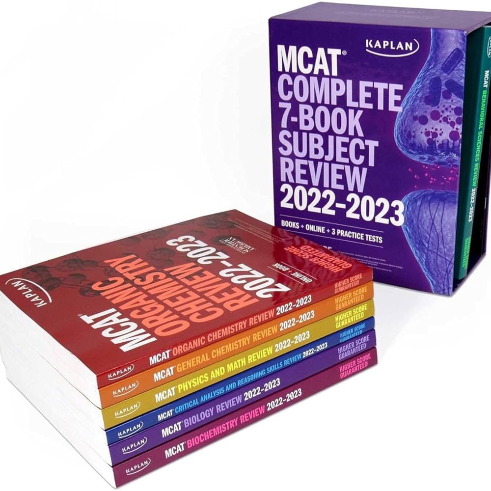 Kaplan MCAT 2022-2023 Complete 7-Book Subject Review